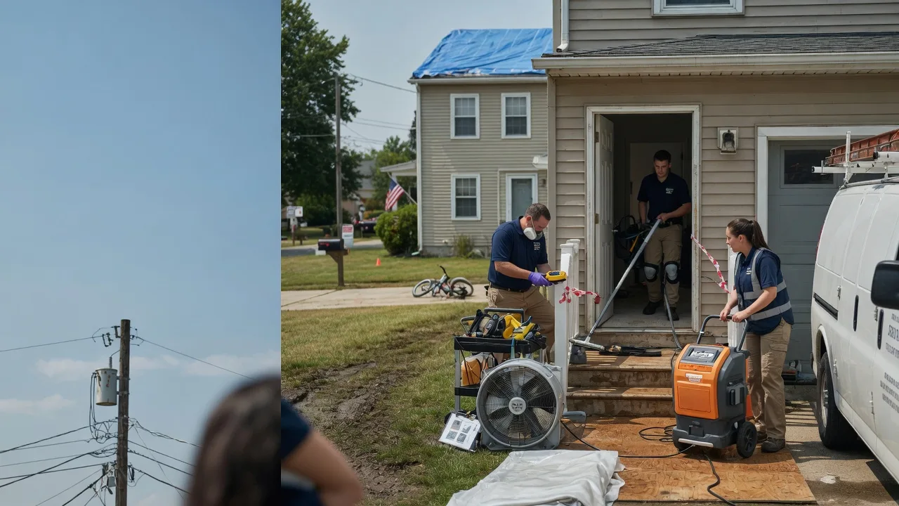 Water Damage Repair in Jeannette, PA near me